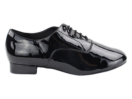 Men's Ballroom Dance Shoes Black Patent C919101